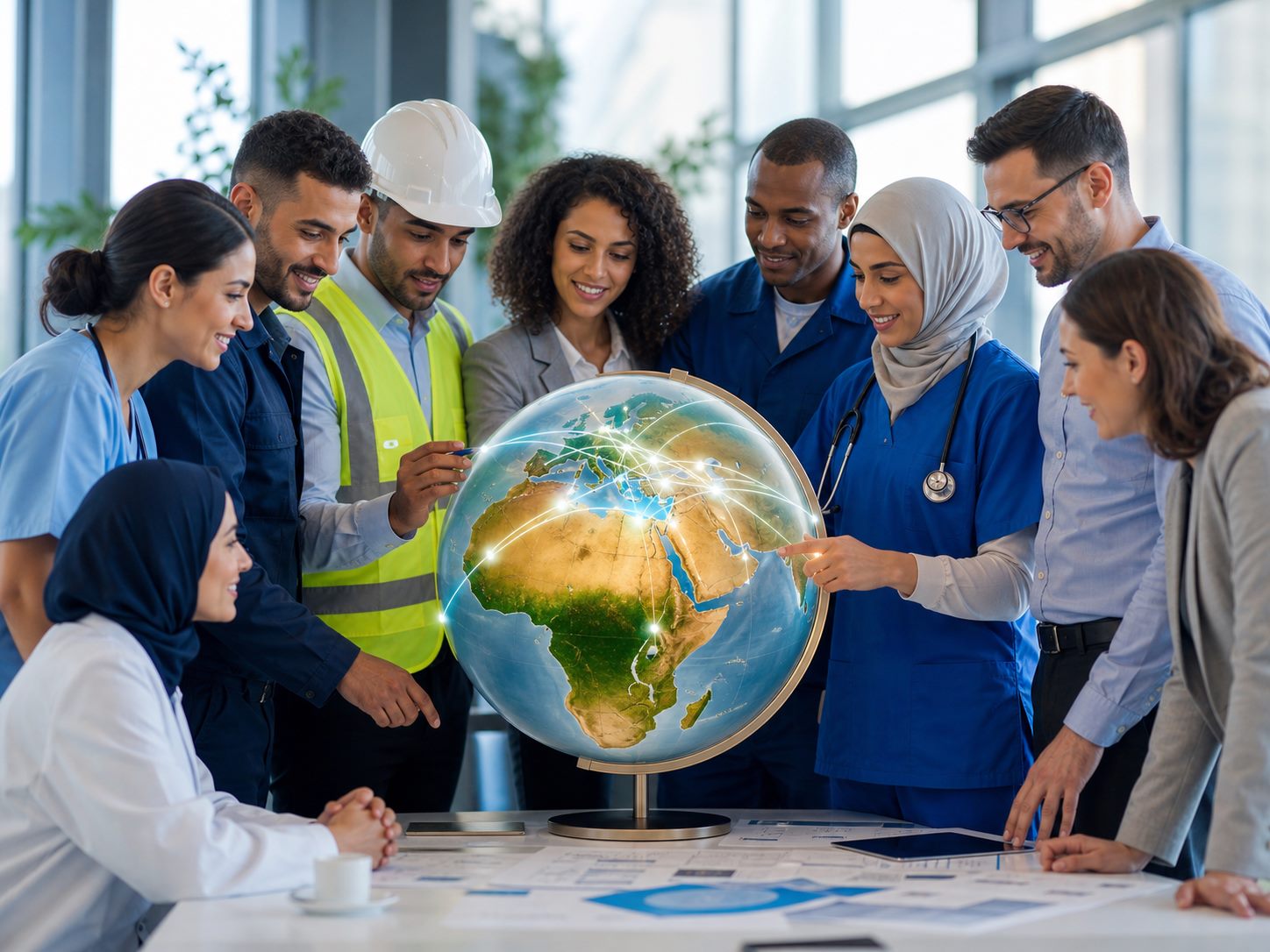 Internationale Fachkräfte und globale Vermittlung